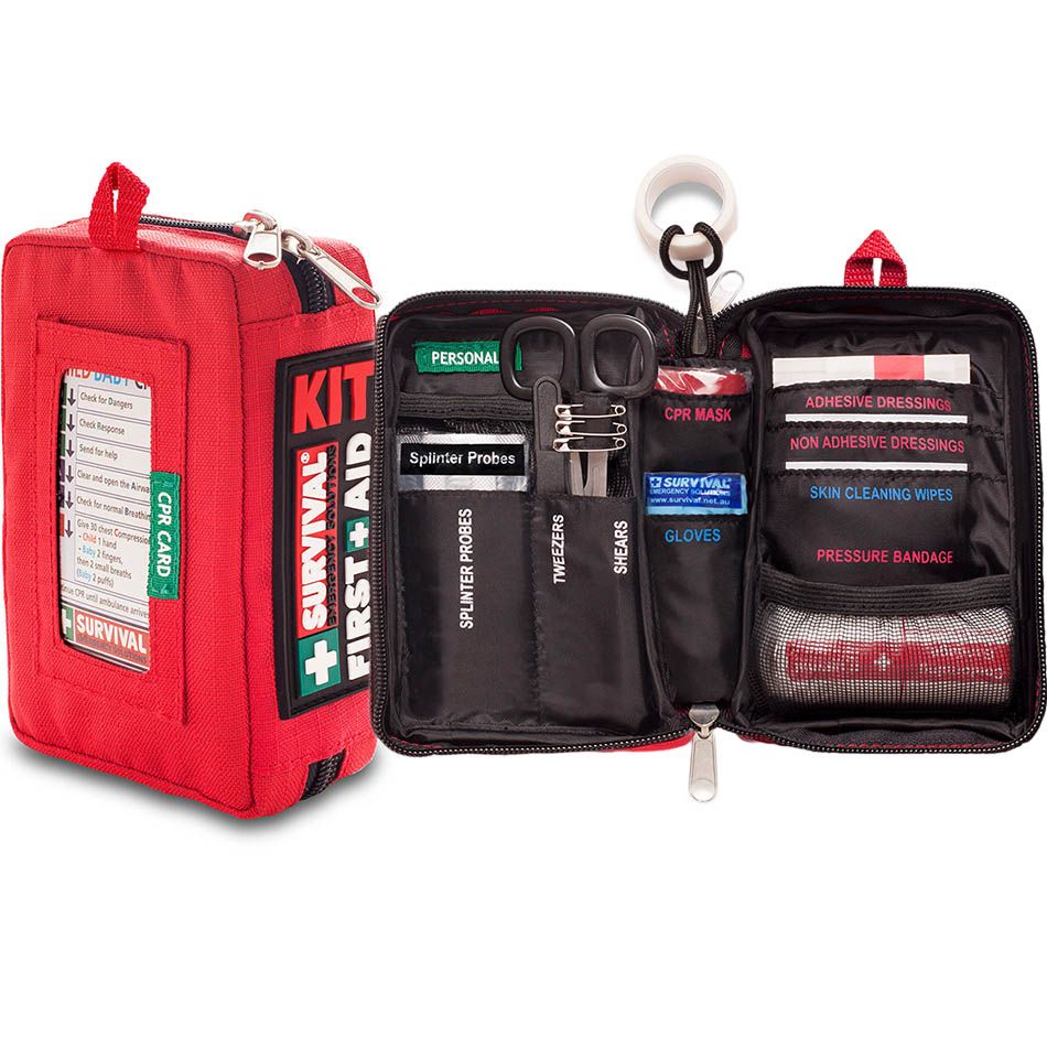 SURVIVAL COMPACT FIRST AID KIT Wild Aid First Aid Wild Aid First Aid