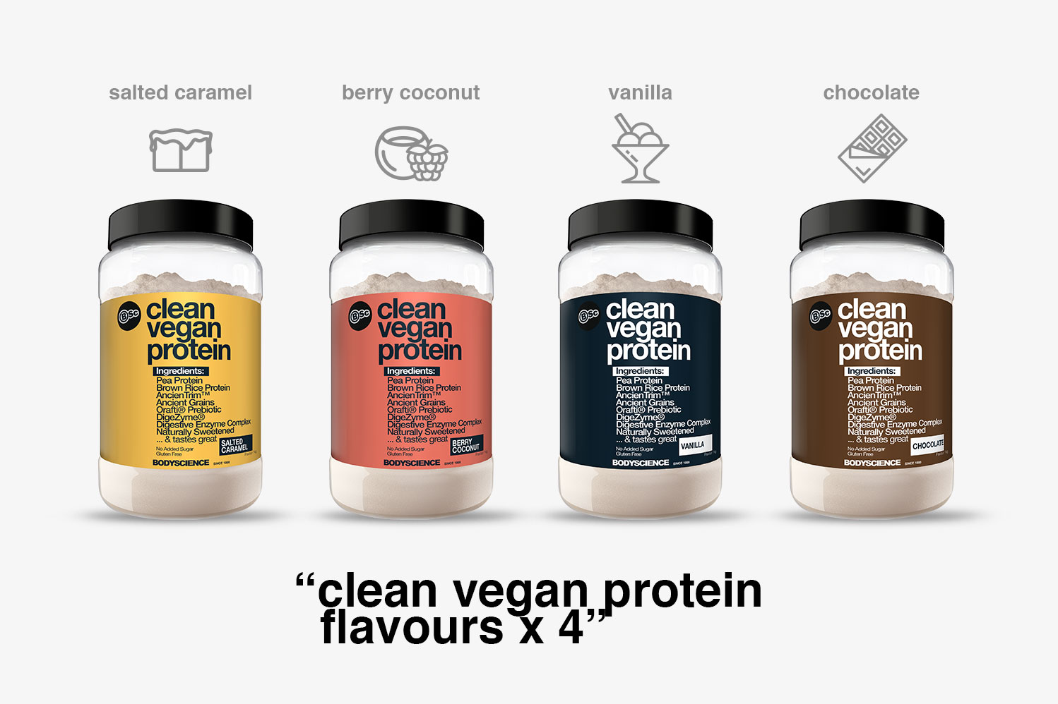 Clean Vegan Range